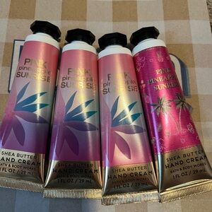 Bath and Body Works hand cream x4 NWT